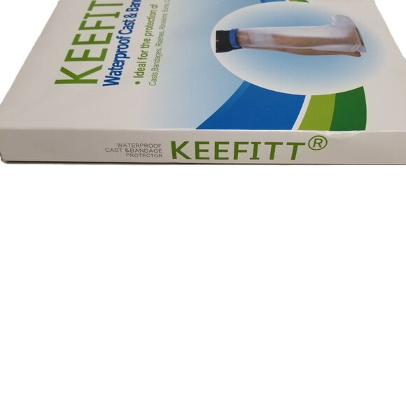 Keefitt Waterproof Cast Bandage Protector Adult Long Leg Wound Cover Shower - Picture 4 of 6